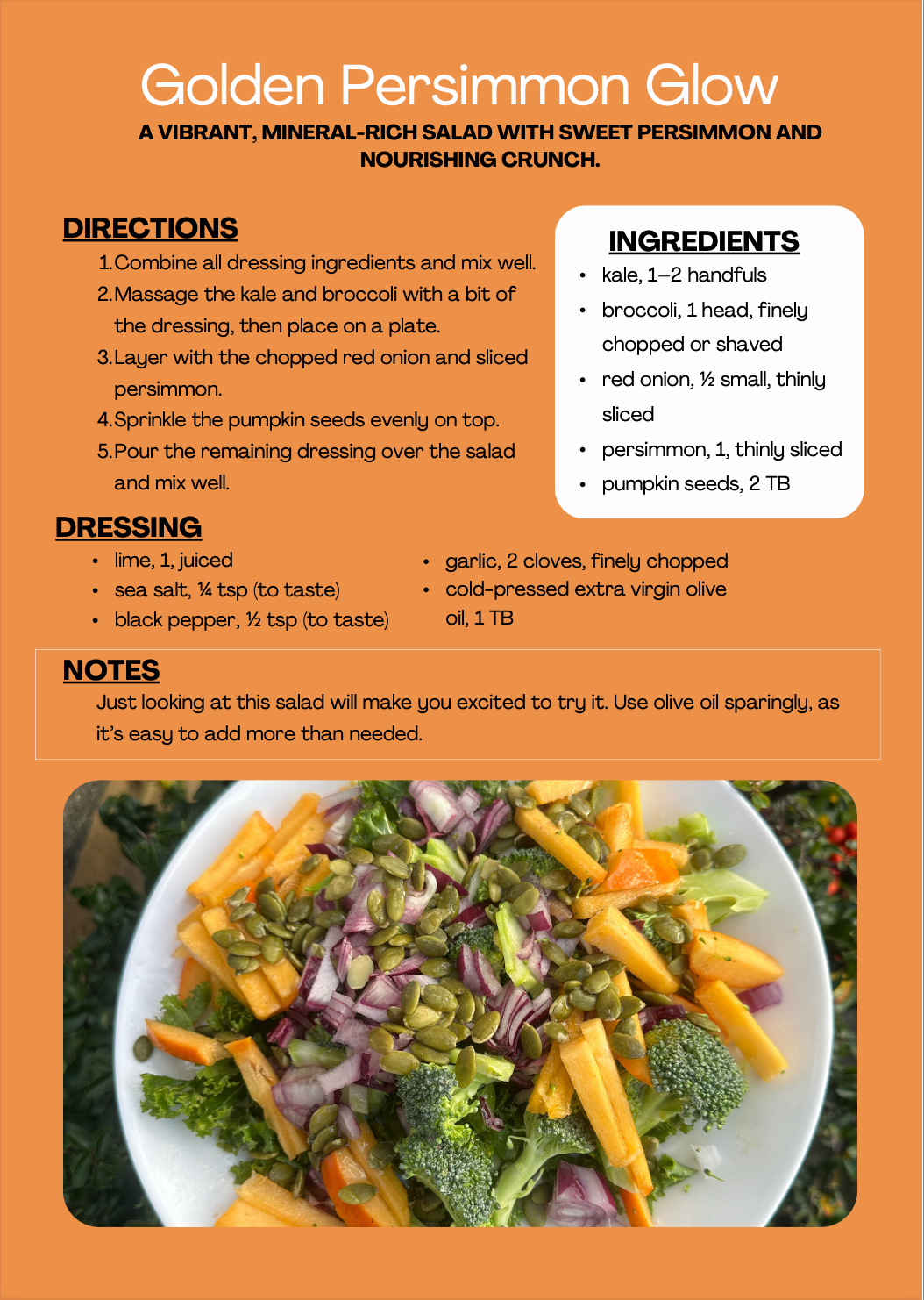 The Raw Food Glow: Book of Salads - Recipe Ebook