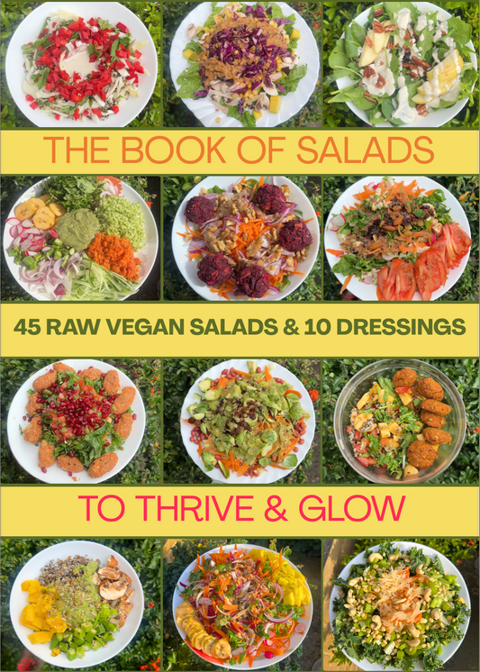 The Raw Food Glow: Book of Salads - Recipe Ebook